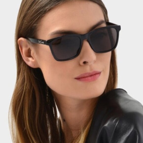 🕶️ New Saint Laurent SL318 001 Sunglasses - Black Frame, Grey Lenses - Picture 1 of 12
